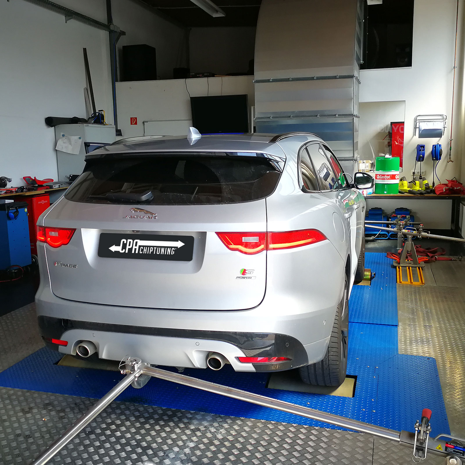 On the dyno: Jaguar F-Pace 30d