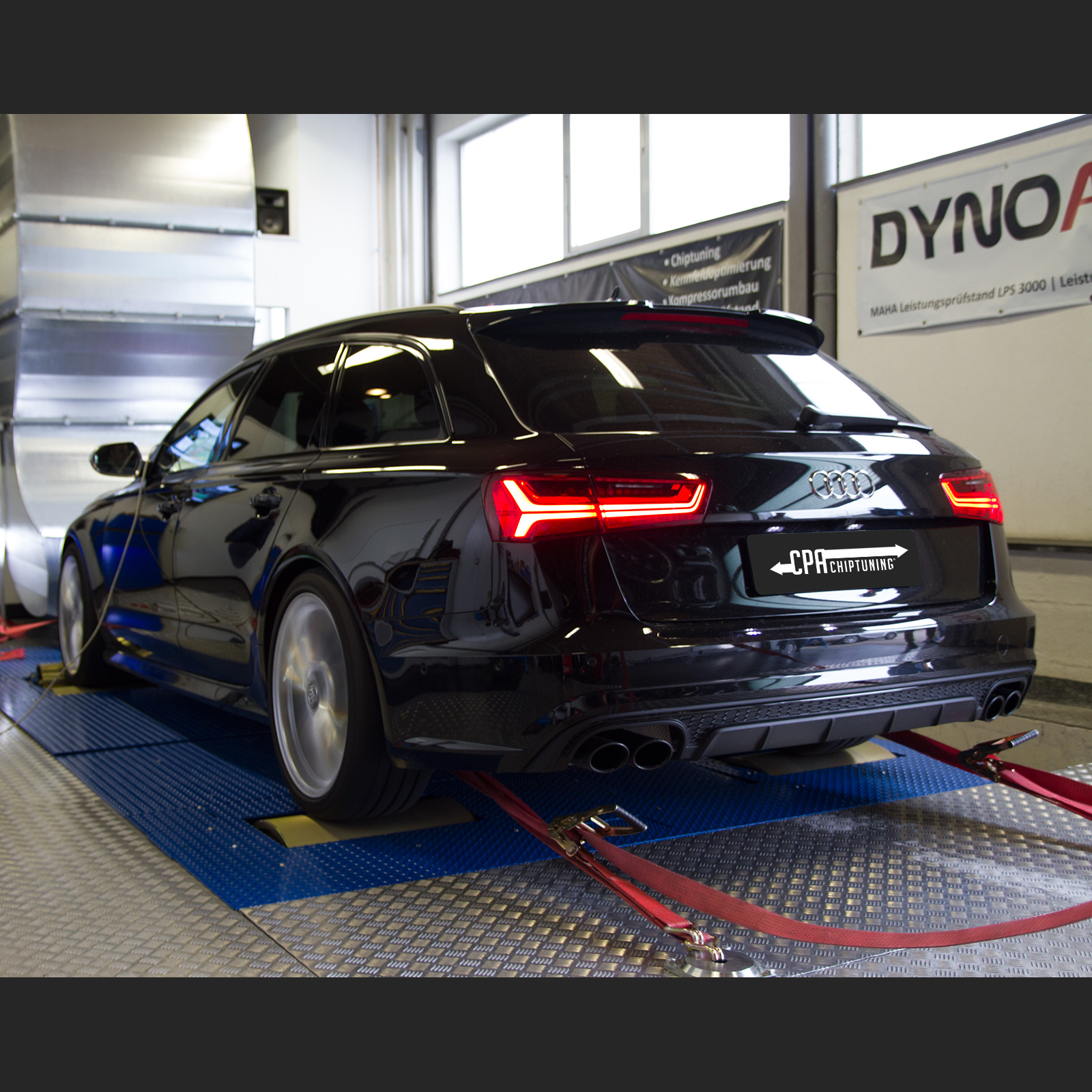 Chiptuning At the dyno: Audi S6 C7