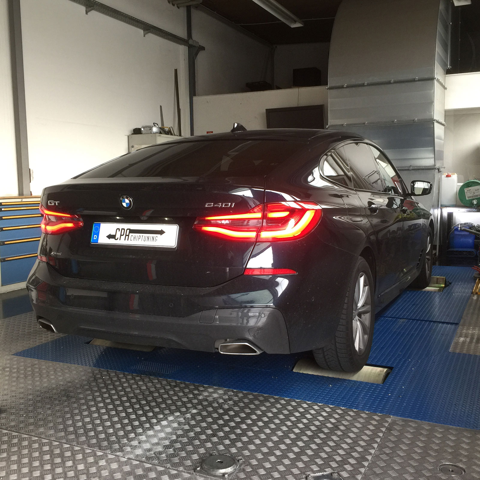 Chiptuning BMW: developed on the dyno