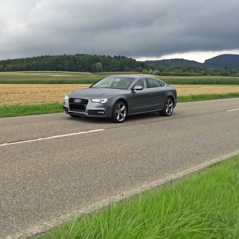 The Audi A5 1.8 TFSI with reasonable tuning by CPA Chiptuning 