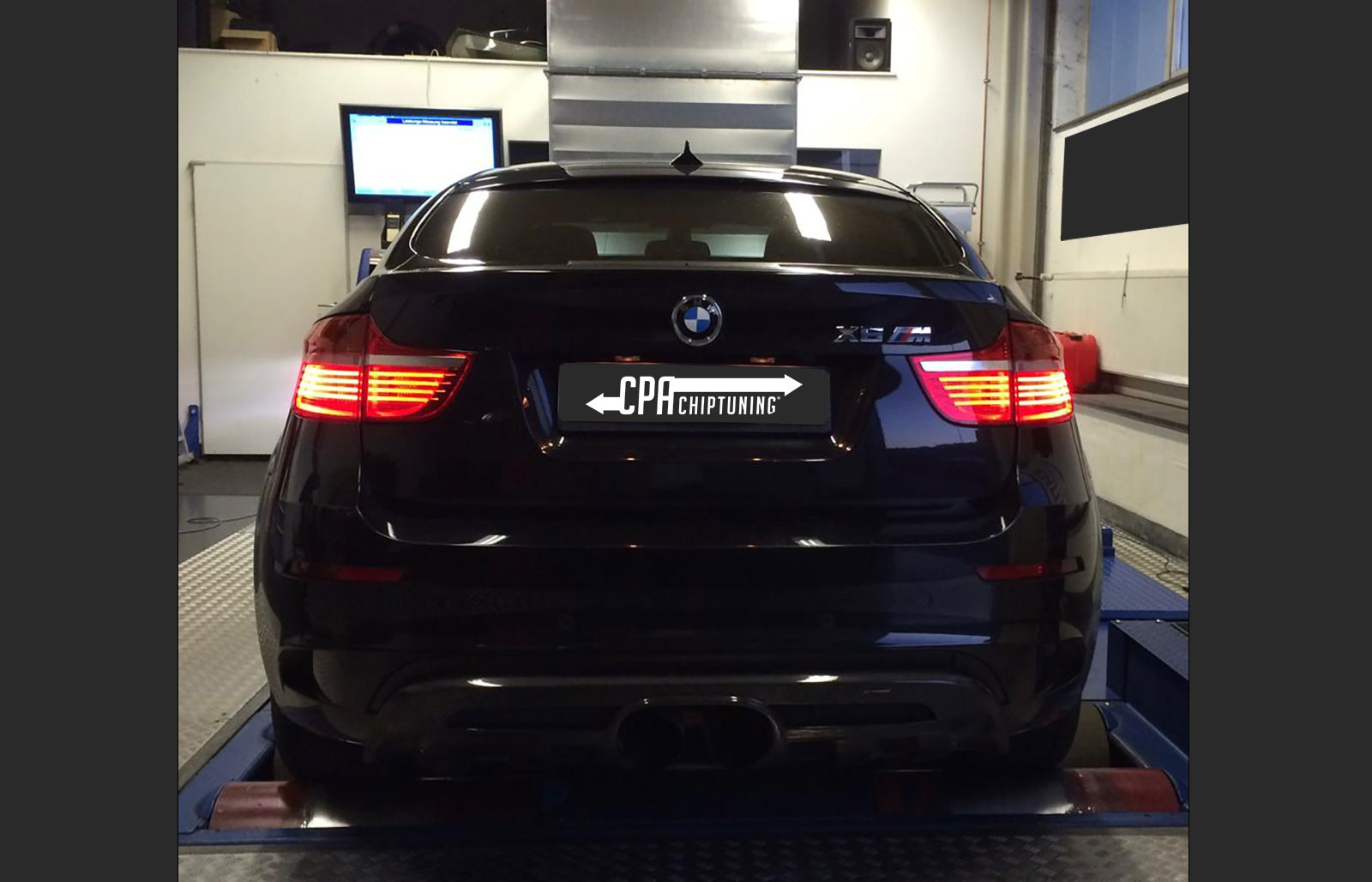 In the test at CPA the BMW X6 M