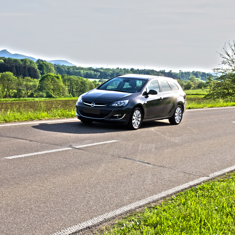 The Opel Astra 1.7 CDTI in CPA-test