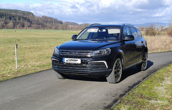 Zotye T600 in the CPA test