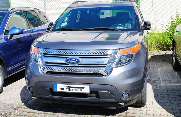 The Ford Explorer in the test read more