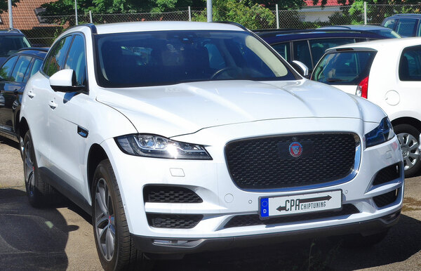 The Jaguar F-Pace at CPA test read more