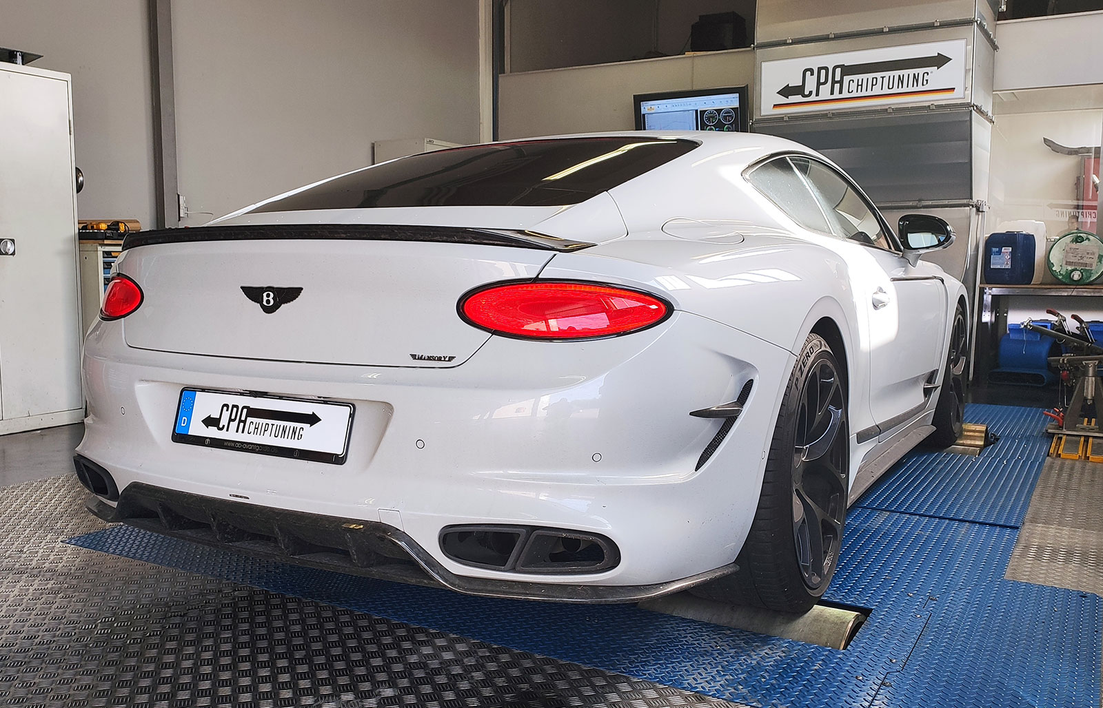 On the dyno: Bentley Continental GT V8